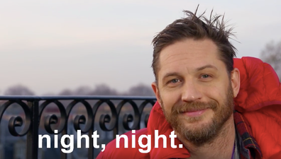 What a tease! Tom Hardy has this special message for Valentine’s day