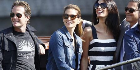 Cindy Crawford has just responded to her friend Amal’s baby news in the cutest possible way