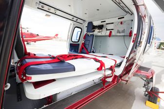 Four-year-old girl airlifted to hospital after two-vehicle crash
