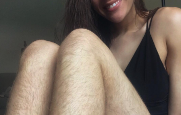 This fitness blogger hasn’t shaved her body hair in over a year