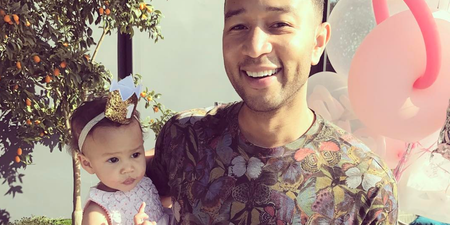 John Legend and Chrissy Teigen haven’t let daughter watch TV yet