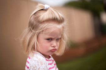Watch this toddler have an insane temper tantrum for the funniest reason