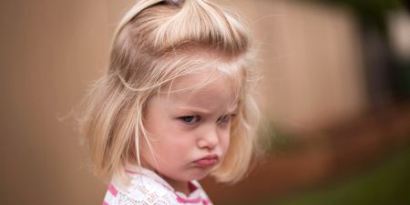Watch this toddler have an insane temper tantrum for the funniest reason