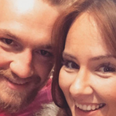 Conor and Dee: the beaming smiles that say ‘we love being parents!’