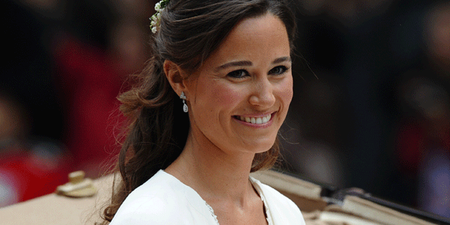 Pippa Middleton has arrived for her wedding
