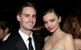 Miranda Kerr looks like a ‘princess’ as she marries Snapchat’s Evan Spiegel