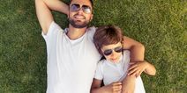 A study has found that dads are happier taking care of children than mums