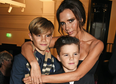 Romeo Beckham hilariously rips the piss out of his mum’s outfit