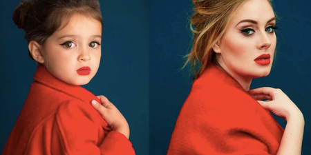 Three-year-old Instagrammer perfectly imitates photos of inspiring women