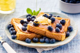 French toast in a mug is the perfect treat for kids of all ages