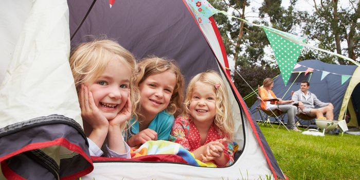camping with kids camping hacks children