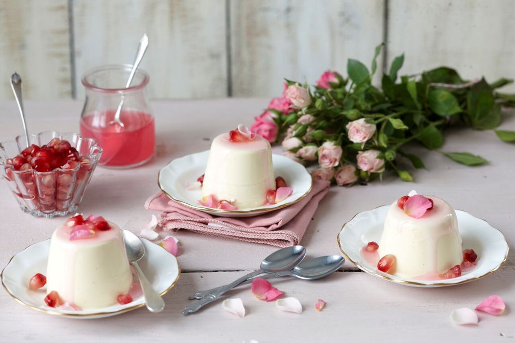 Сливочный десерт panna Cotta