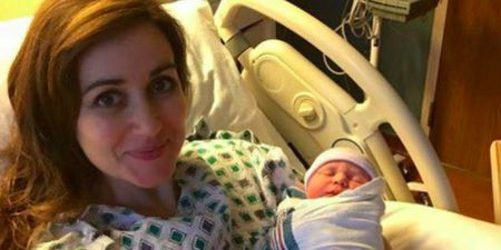 This doctor took a time-out from her own labour… to deliver another baby