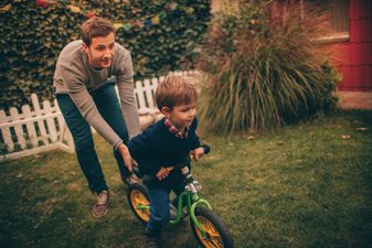 Parents are paying professionals to teach their child to ride a bike