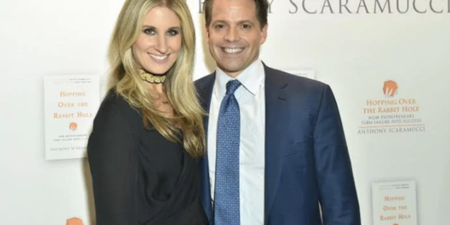 Anthony Scaramucci congratulated wife on birth of their child… via text