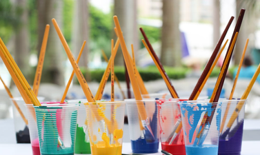 Parenting hack: make your own edible fingerpaint at home