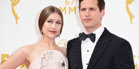 Actor Andy Samberg and wife Joanna Newsom welcome their first child