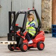 Dear Santa…you can now buy an amazing toy forklift for kids