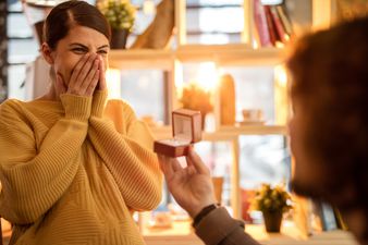 Woman loses engagement ring only to find it in the strangest place
