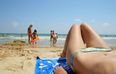 Topless sunbathing woman seems to have sparked an online debate
