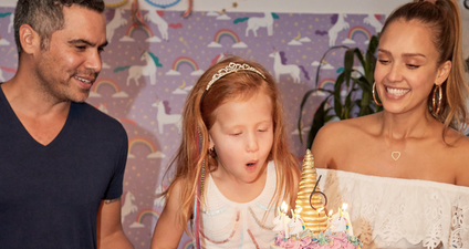 Jessica Alba’s daughter just celebrated her birthday with a magical unicorn themed bash