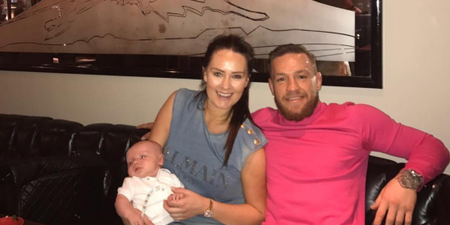 Conor McGregor’s girlfriend Dee reacts to his defeat to Floyd Mayweather