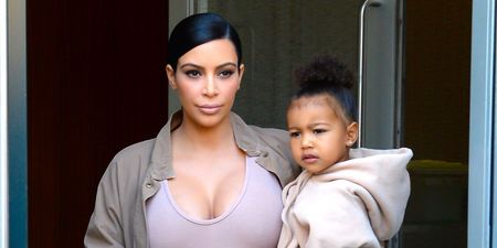 Kim K is facing major criticism for photo taken of her by daughter North