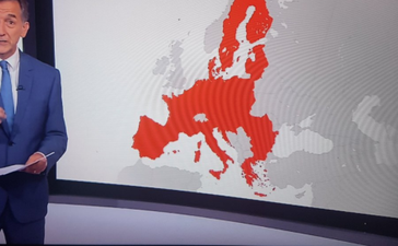 Ireland was mistaken for Britain last night… this time by the BBC