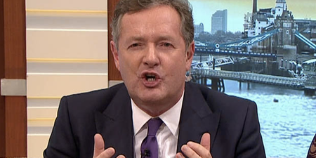 Piers Morgan tells followers to man up… mums tell him to shove it