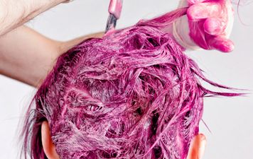 Mum lets 11-year-old dye her hair PINK… for a very good reason