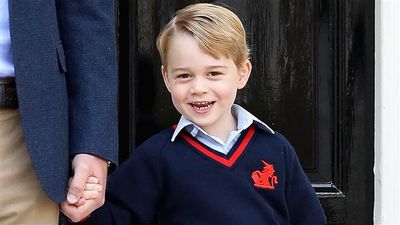 Since George started school, his shoes have been selling out everywhere