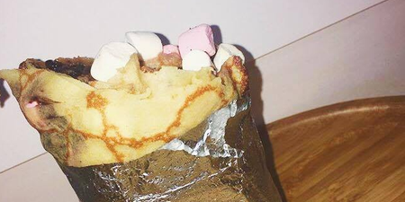 You can now buy an ice-cream burrito in Ireland, and it looks amazing