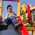 Researchers explain why you should never go down a slide with your child