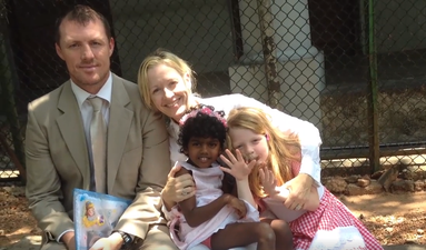 A former Irish rugby player and his family need your help