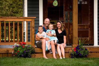 This dad’s playhouse for his daughters will put us all to shame