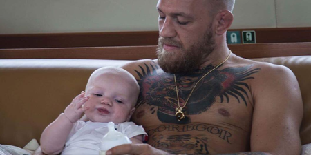 Conor McGregor says son is going to be a boxer