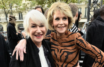 Helen Mirren and Jane Fonda absolutely killed it at the L’Oréal show