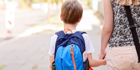 This little keychain will help your child get through their first day of school