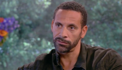 Rio Ferdinand has opened up about his relationship with Kate Wright
