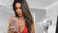 Pregnant Sarah Stage trolled over bump selfie as she nears due date