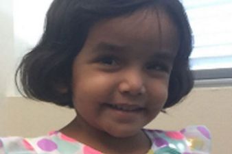 Girl missing after dad had her ‘stand outside for not finishing her milk’