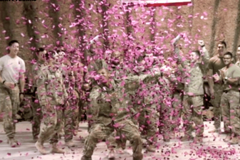 These soldiers created a gender reveal video for their fallen comrade