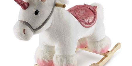 This rocking unicorn lands in Aldi this month and costs only €45