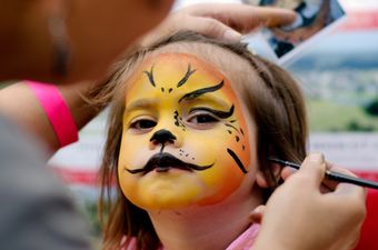 Facebook post shows the dangers of using acrylic paint on children’s skin
