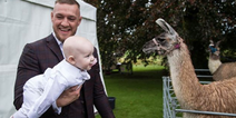 Conor McGregor turned his son’s christening into a music video