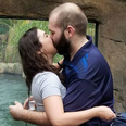 This couple’s engagement pics were photobombed in the cutest way ever