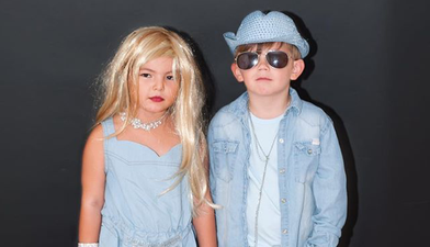 So CUTE… little Gina Lee has just won Halloween and our hearts