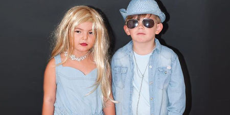 So CUTE… little Gina Lee has just won Halloween and our hearts