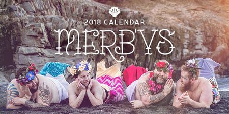These bearded mermen posed for a dudeoir calendar and it’s glorious
