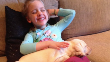 Little girl’s stolen puppy returned by ‘scared thieves’ after appeal